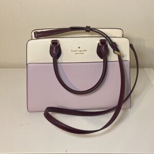 Kate Spade Madison Colorblock Saffiano Leather Medium Satchel